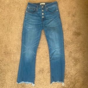Madewell Cali Demi Boot Jeans